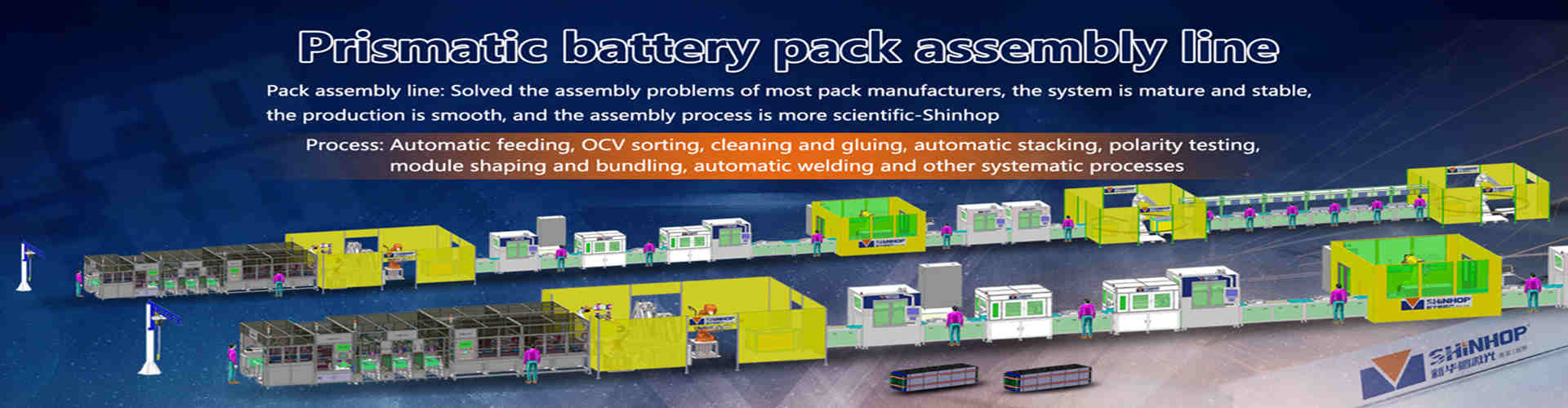 Cylindrical battery module PACK production line_ESS Battery Pack Line ...